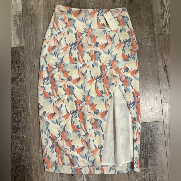 Abercrombie Floral Midi Skirt - Picture 2 of 5